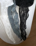 Vinton See-Through Vintage Lace Long Muffler Scarf