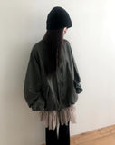 Enel Vintage Shirring Pleated Beanie