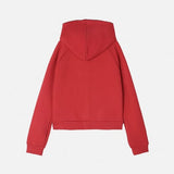 Moz Zipper Two-Way Slim Hooded Zip-Up