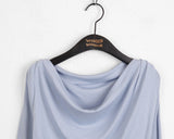 Toen Dreyf Shirring Off-Shoulder Long-Sleeved T-Shirt