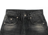 Rition Back Pocket Wash Wide Pants