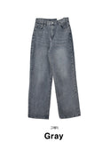 move denim wide pants