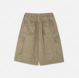 Onz Stitch Multi-Pocket Bermuda Pants