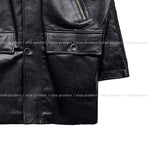 Mute Half Leather Jacket