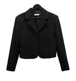 Dea one-button crop jacket