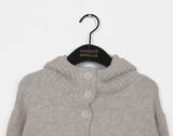 Photon Avanfit High Neck Button Hooded Cardigan