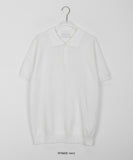 [unisex] Tomme Collar Over Short Sleeve Knit