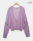 Zelle Deep V-Neck Cardigan