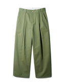 Cage Semi Wide Cotton Pants