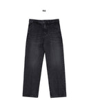 Deep regular denim pants