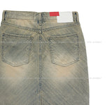 Dignal midi denim skirt