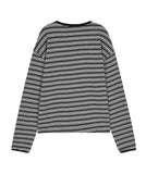 Park Waffle Fingerhole Crop Long Sleeve
