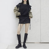 Vne Nylon String Mini Skirt