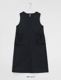 [BAONHAUS] Kinlav Layered Cargo Long One Piece