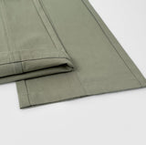 Cut long semi-straight cargo pocket pants