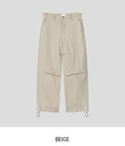 Leca Adjust Pintuck Balloon Nylon Pants