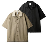 Bliss Open Collar Half Shirt