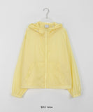 [unisex] Nedoko Summer Nylon String Wind Hood Jumper