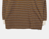 Ratto Stripe Color Matching Long Sleeve Sweatshirt