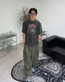 Elof Balloon Pintuck Cargo Pants