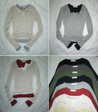 Tenre Layered Tencel Button Long Sleeve T-shirt
