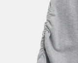 Tempu Star Studded Sleeve Shirred Off-Shoulder Sweatshirt