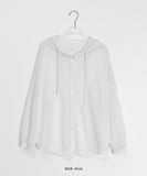 Ontone Summer Linen Hood Cardigan