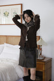 Meld ruffle cardigan
