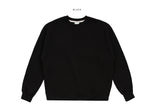 Sealing double-layered overfit sweatshirt