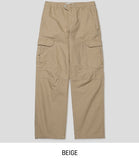 P.O. Straight Cargo Cotton Pants