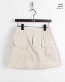 Hawkin cargo banding mini skirt