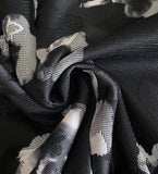 Blin Neoprene Flower Jacquard Flare Skirt