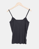 Rotan Lovely Ribbon Shirring Sleeveless Top