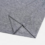 Div Ribbed Henley Neck Long Sleeve Tee
