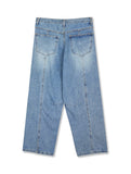 Rat Domingo Curved Denim Pants