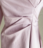 Miles Shirring Wrap Flare One Piece