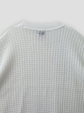 Mesh acrylic half knit