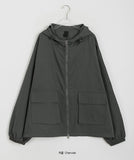 [unisex] Pokui Pocket Hood Wind Jumper