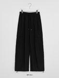 [unisex] Bavens Nylon Cargo Wide Pants