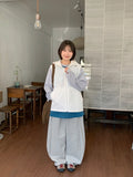 [BAONHAUS] Jenny Side Adjust Snap Balloon Training Banding Pants