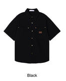 Nekkid Patchwork Short Sleeve Shirt