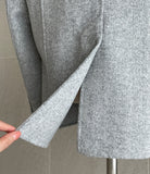 Lovet handmade half wool jacket coat