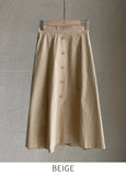 Loui Cotton Flare Banding Skirt