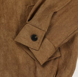 Ready f/w epaulette suede jacket