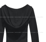 Kimi Rivet Cut Slim Fit Hood Zip-Up