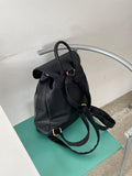 Jobe Black Leather Bokjori Backpack