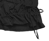 Nico Nylon Shirring Mini Skirt
