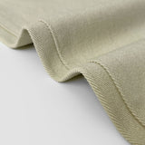 Hidden Banding Mute Color Long Wide Cotton Pants