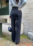 Location Brushed Wide Denim Pants
