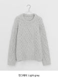 Henble Wool Cable Round Knit